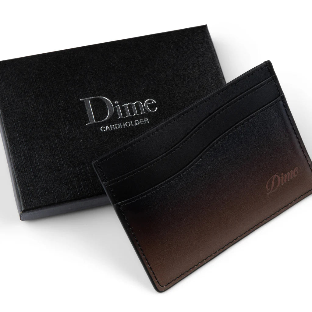 Cursive Gradient Cardholder Copper
