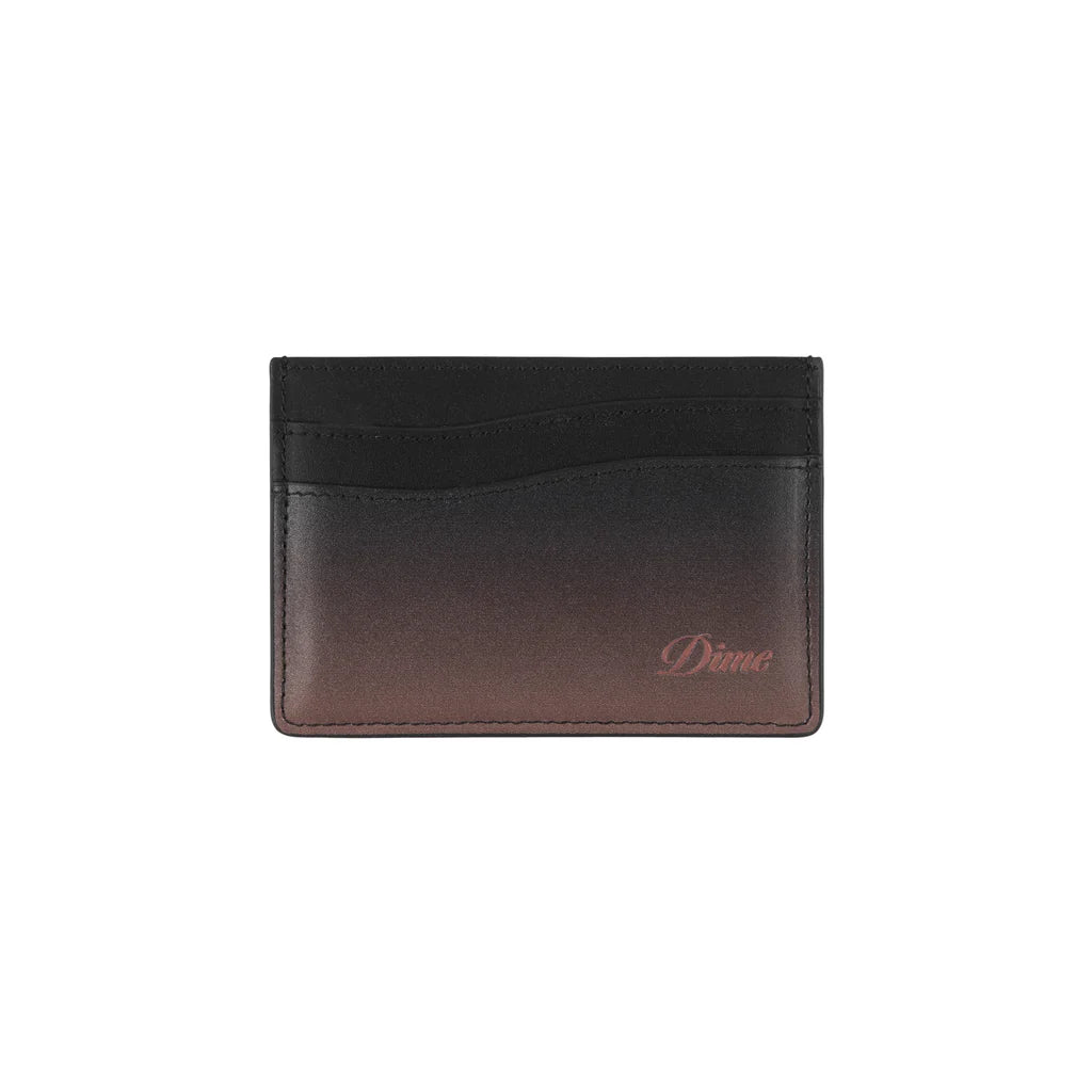 Cursive Gradient Cardholder Copper