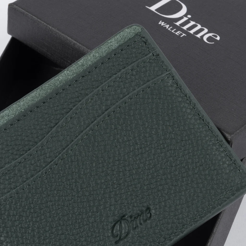 STUDDED BIFOLD WALLET Forest