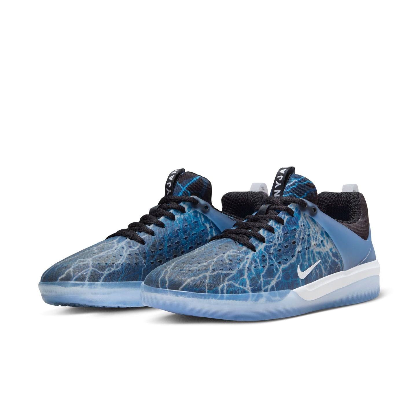 Nike SB Nyjah 3 Premium Black White Deep Royal White