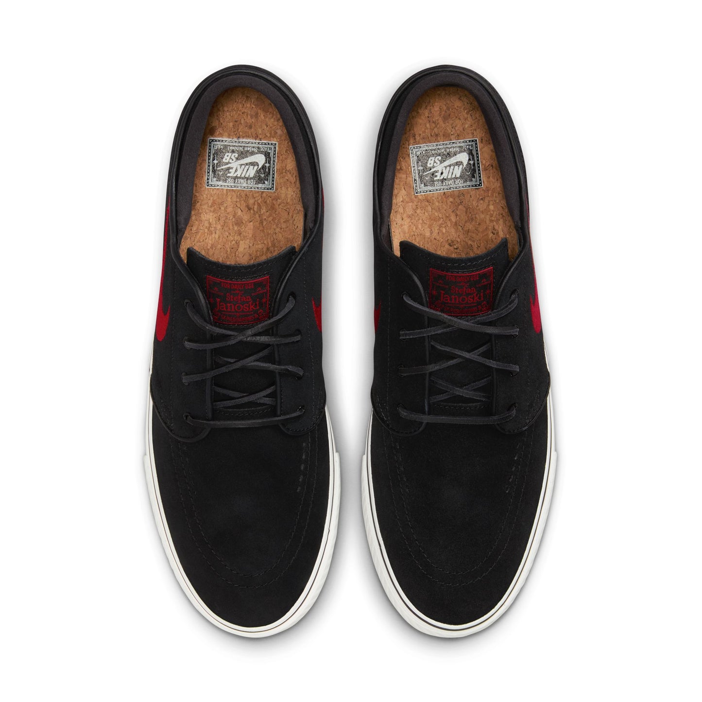 Zoom Janoski OG+ BLACK UNIVERSITY RED BLACK SUMMIT WHITE
