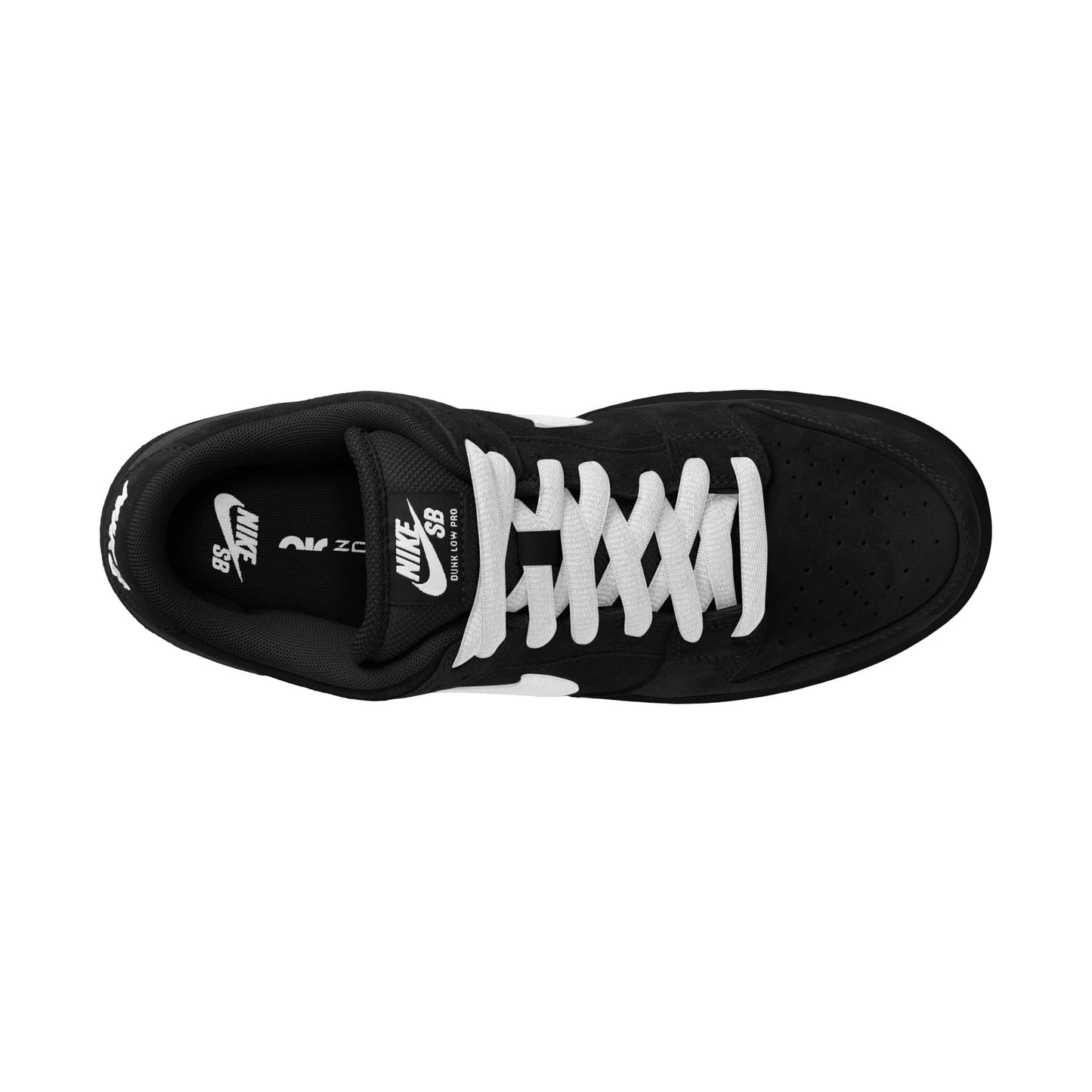 Dunk Low Pro BLACK WHITE BLACK GUM LIGHT BROWN