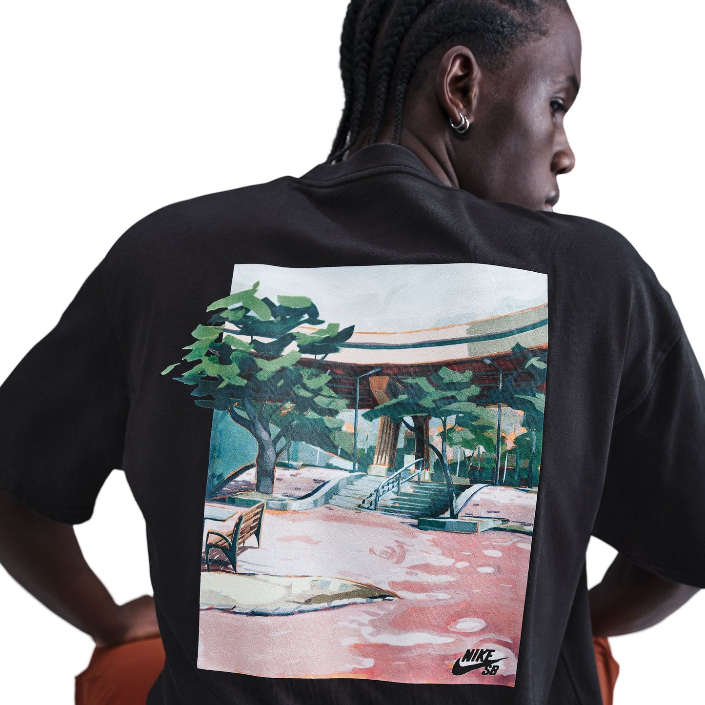 Nike SB Max90 Skate T-Shirt BLACK