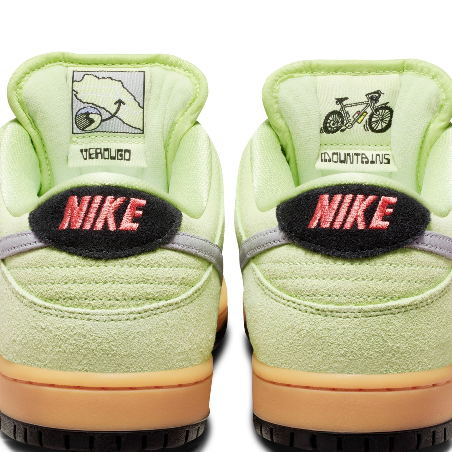 Nike SB Dunk Low "Verdugo Mountain" LT LIQUID LIME WOLF GREY BLACK