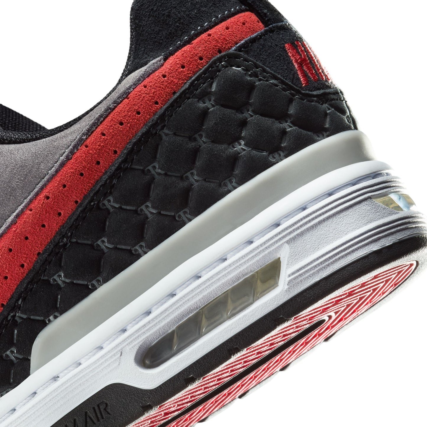 Paul Rodriguez Zoom Air Low BLACK VARSITY RED FLINT GREY BLACK