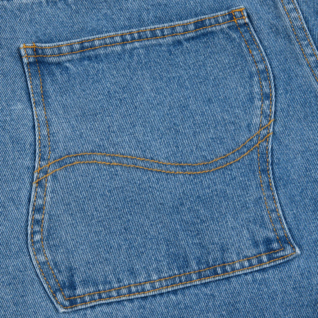 Classic Baggy Denim Pants Indigo washed