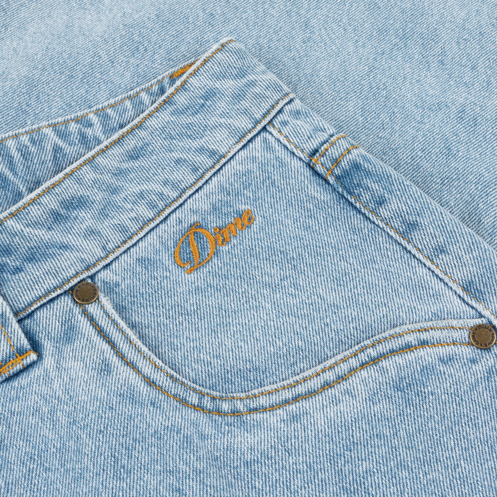 CLASSIC BAGGY DENIM PANTS BLUE WASHED