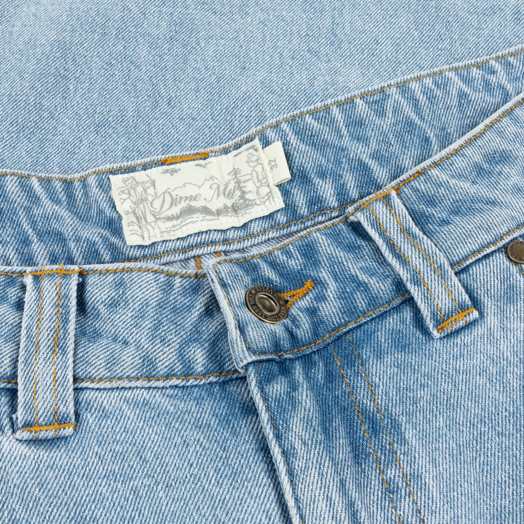 CLASSIC BAGGY DENIM PANTS BLUE WASHED