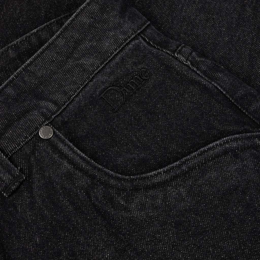 CLASSIC BAGGY DENIM PANTS Black Washed