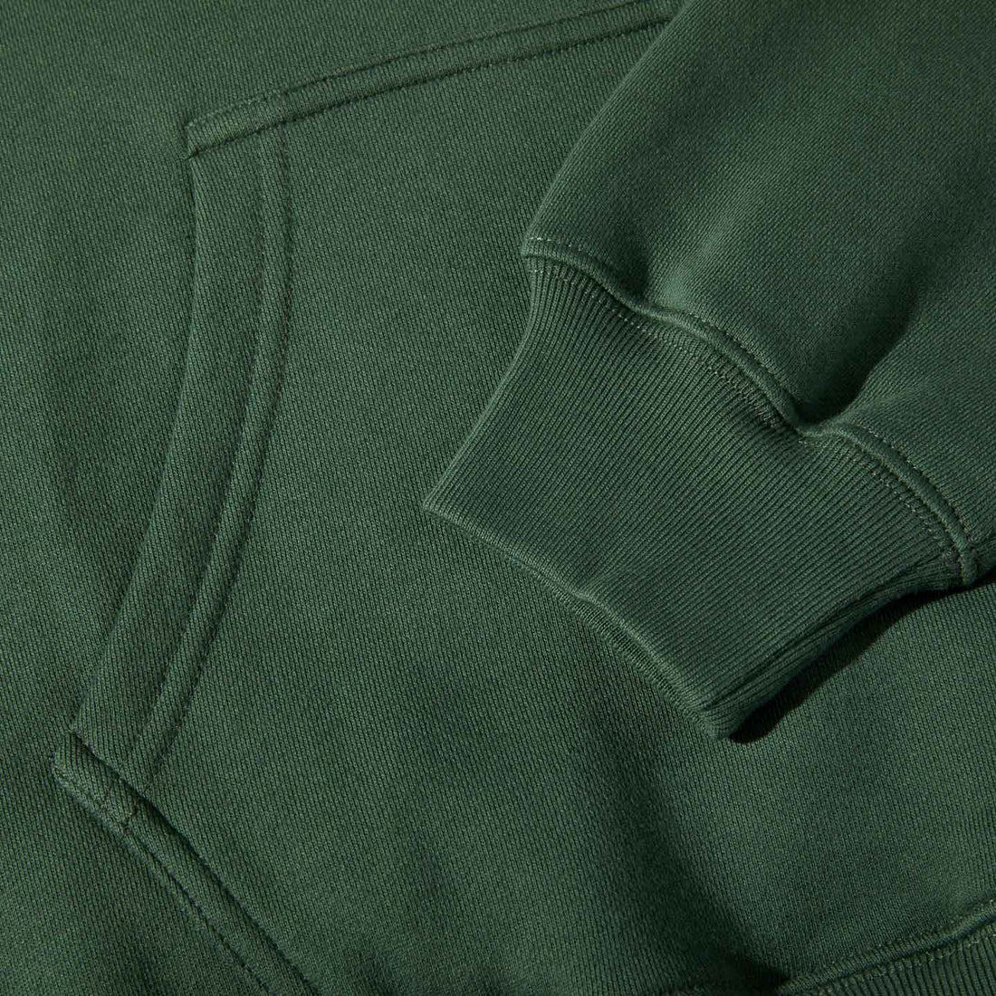 Atlas Monogram Hoodie Forest Green