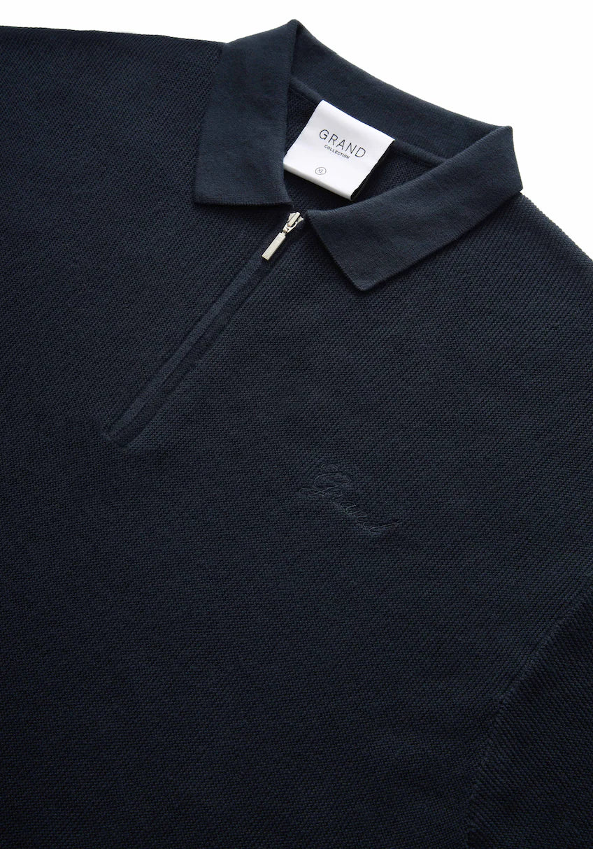 KNIT QUARTER ZIP