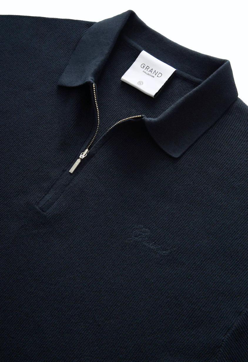 KNIT QUARTER ZIP
