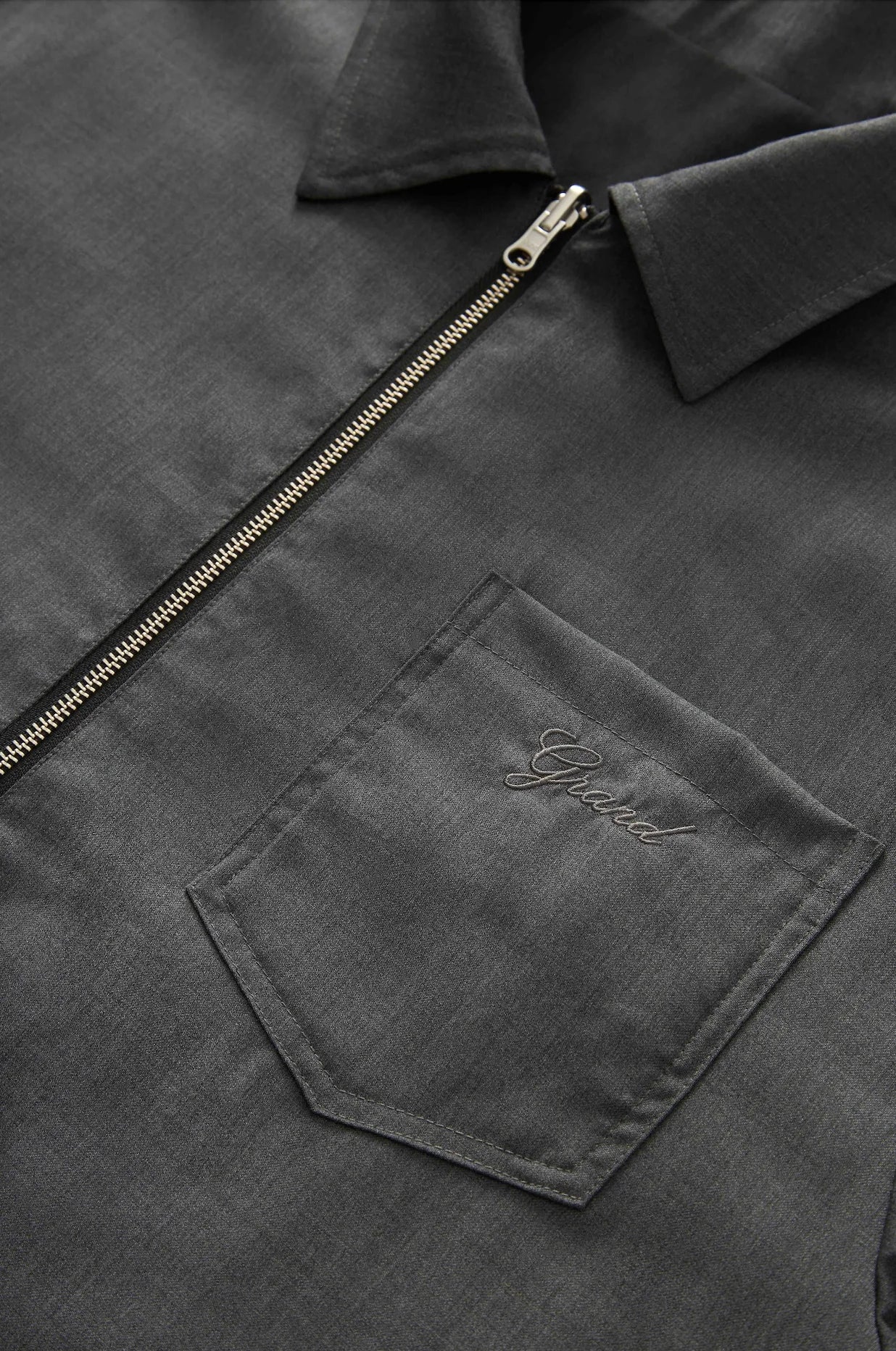 REVERSIBLE WOOL OVERSHIRT