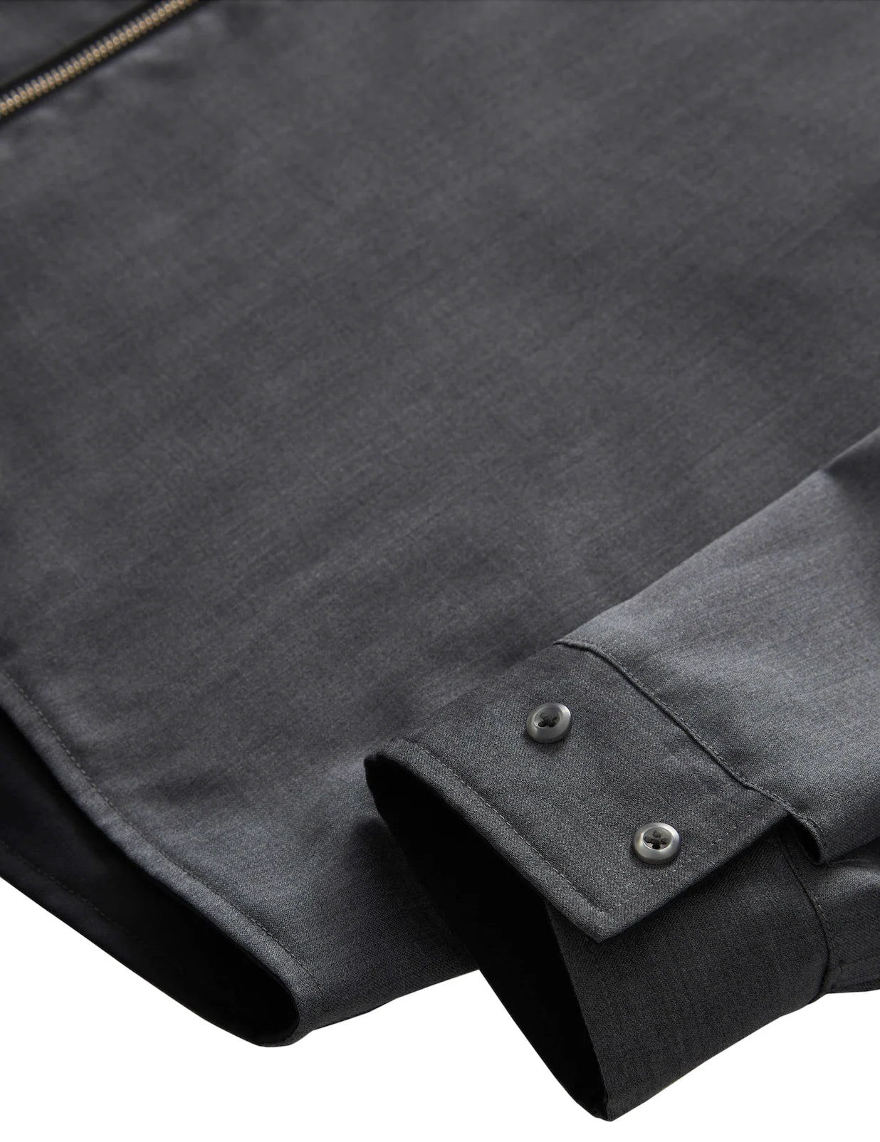 REVERSIBLE WOOL OVERSHIRT