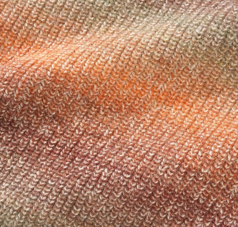 Beams Knit Sweater Ochre