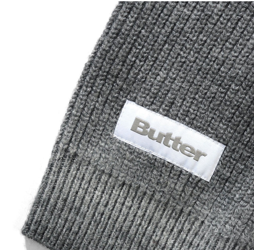 Beams Knit Sweater Charcoal