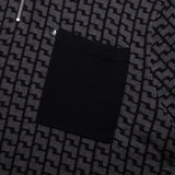 PassPort Drain Knit Polo  Black