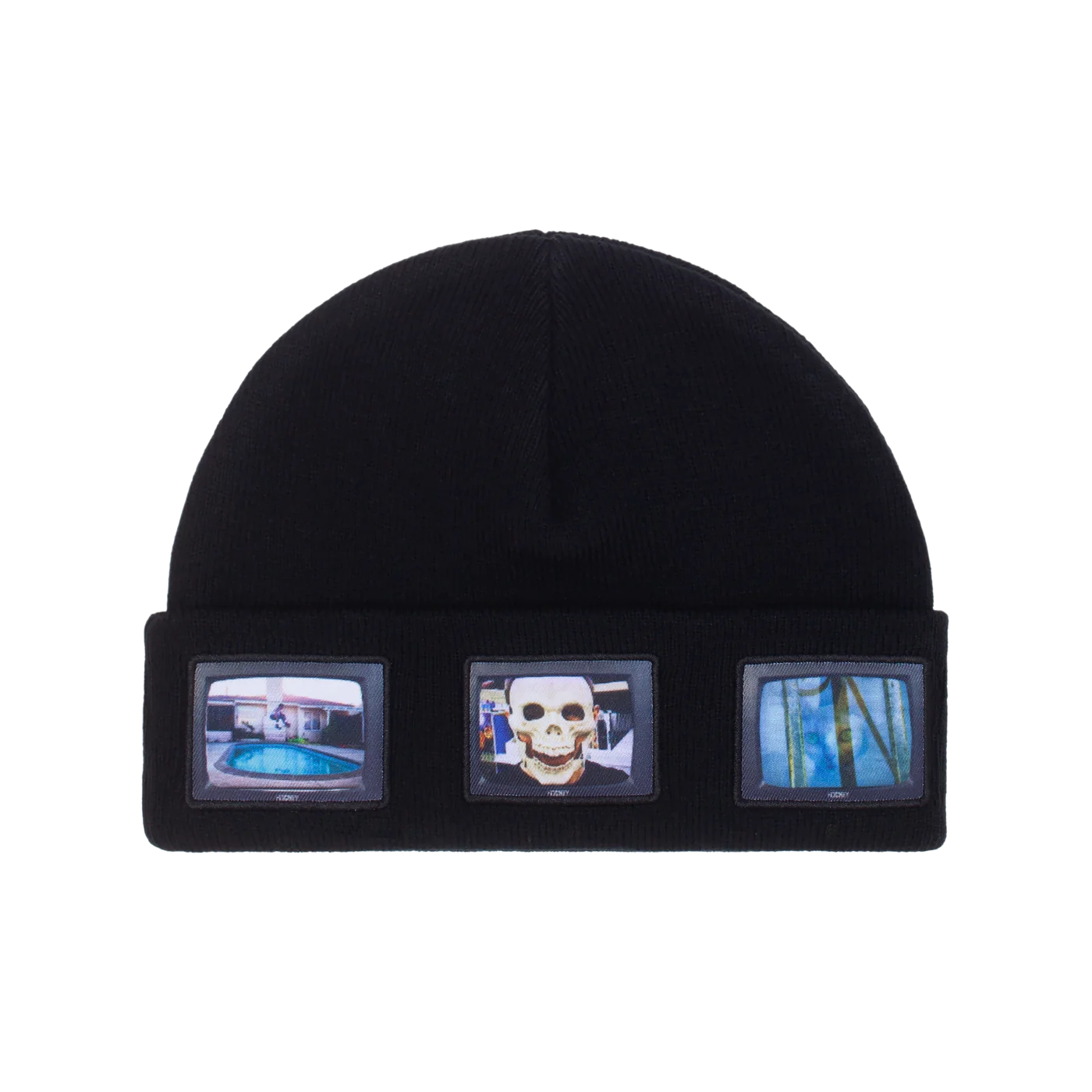 Screens Beanie Black