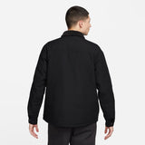Padded Flannel Jacket Black Off Noir White