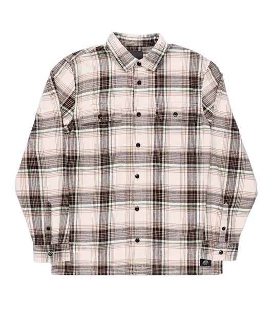 Helleson LS Shirt Oatmeal Black