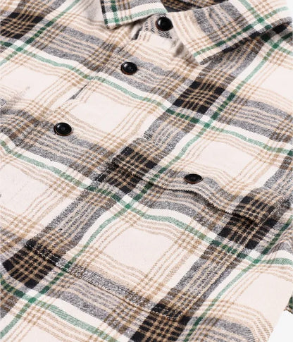 Helleson LS Shirt Oatmeal Black