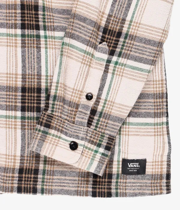 Helleson LS Shirt Oatmeal Black