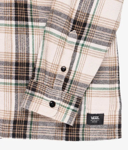 Helleson LS Shirt Oatmeal Black