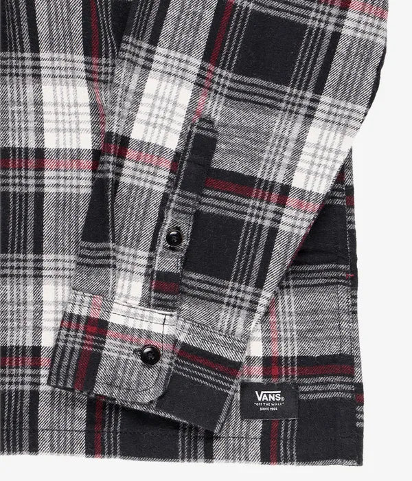 Helleson LS Shirt Black Antique White