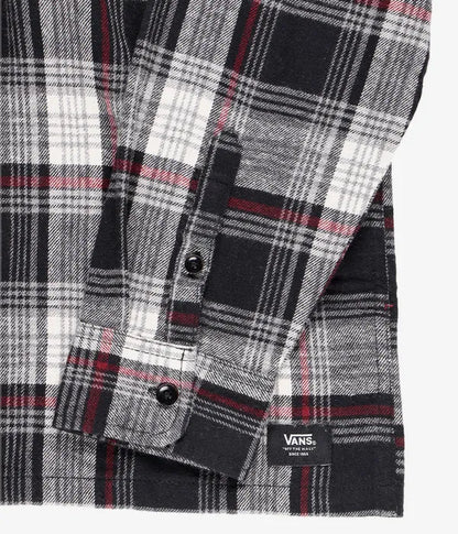 Helleson LS Shirt Black Antique White