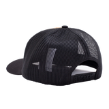 Hockey Truck Stop Hat 2 Black Cream