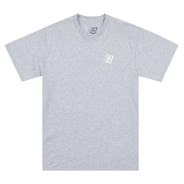 Polka Dot Logo Tee Heather Grey