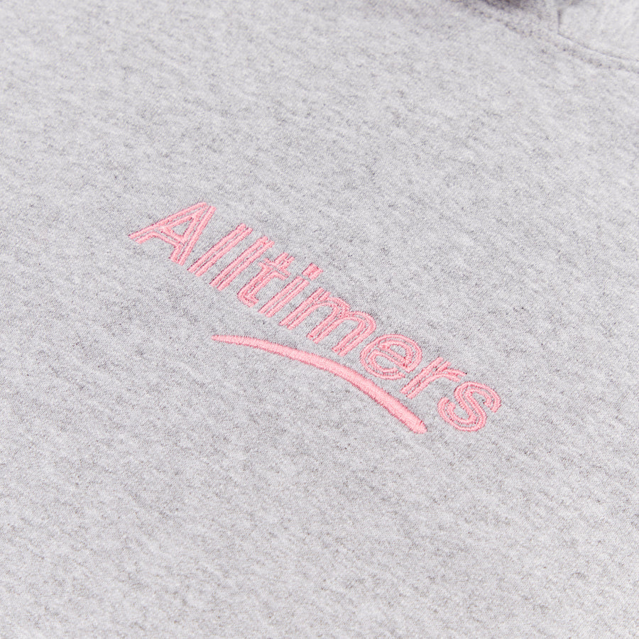 Medium Estate Embroidered Hoodie Heather Grey