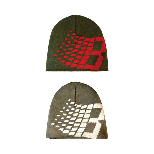 Reversible Fatso B Skully Green/Grey