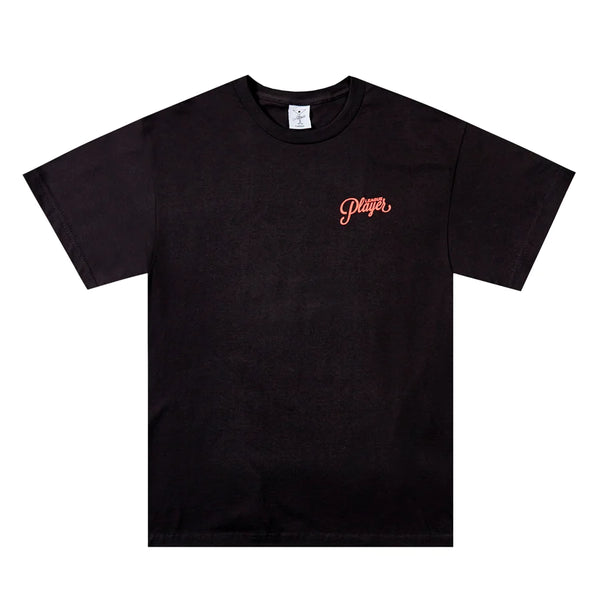 LEAGUE PLAYER TEE BLACK