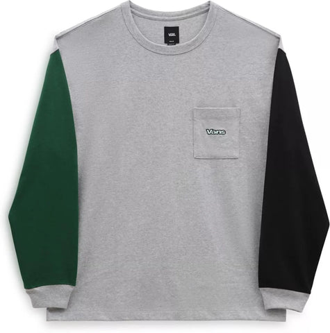 STAUFFER COLORBLOCK KNIT LONG SLEEVE T SHIRT