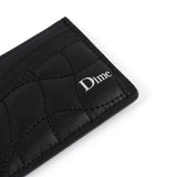 Quilted Cardholder Black