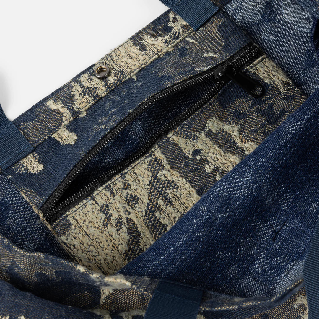 Distressed Messenger Bag  Military Camo