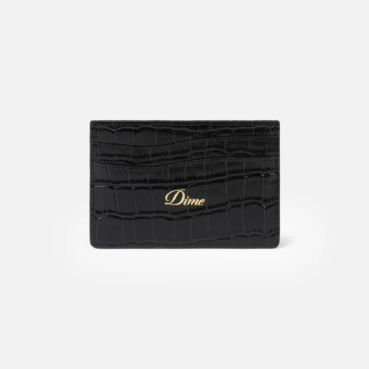 Croc Cardholder  Black