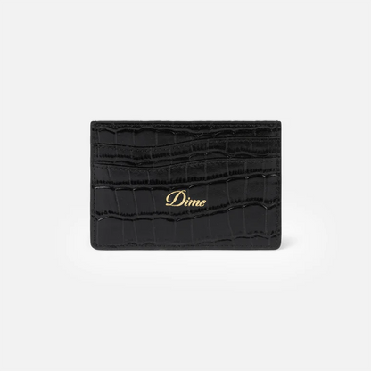 Croc Cardholder  Black