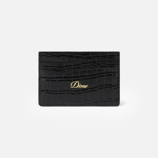 Croc Cardholder  Black