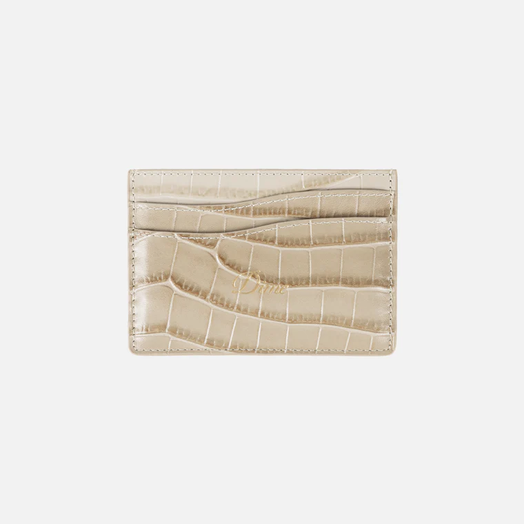 Croc Cardholder  Tan