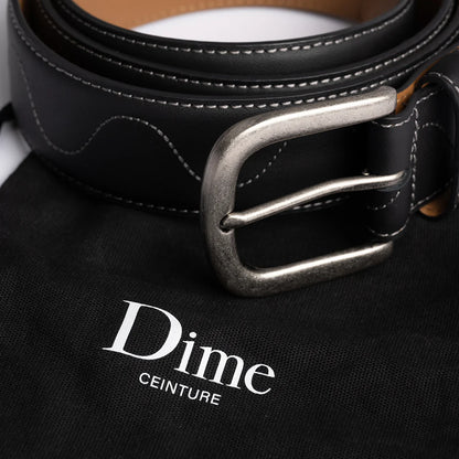 Desert Leather Belt  Black