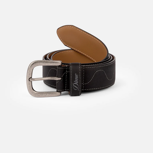 Desert Leather Belt  Black
