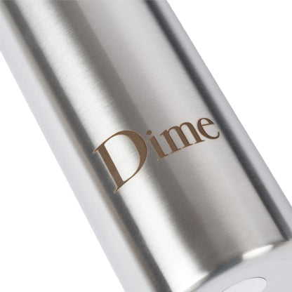 Dime Water Bottle Silver