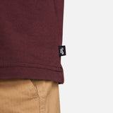 Nike SB Logo Skate T-Shirt BURGUNDY CRUSH WHITE