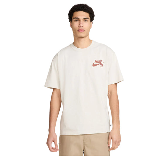 Nike SB Logo Skate T-Shirt LIGHT BONE