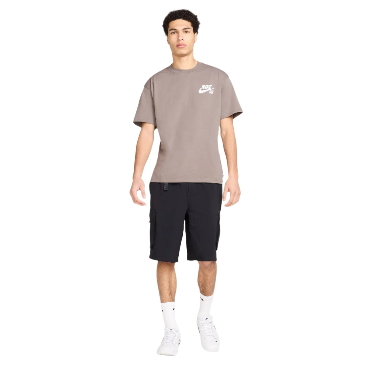 Nike SB Logo Skate T-Shirt CAVE STONE
