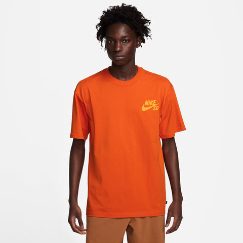 Nike SB Logo Skate T-Shirt CAMPFIRE ORANGE