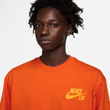 Nike SB Logo Skate T-Shirt CAMPFIRE ORANGE