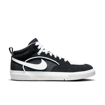 Nike SB React Leo Black White Black Gum Light Brown